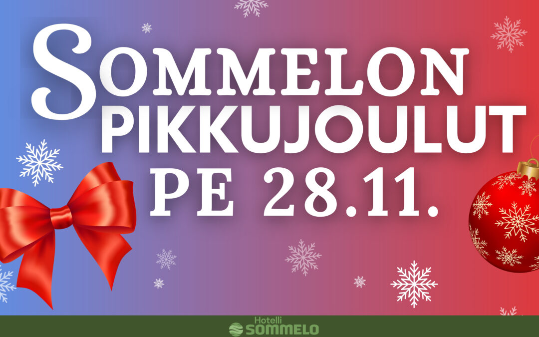 SOMMELON PIKKUJOULUT PE 28.11.