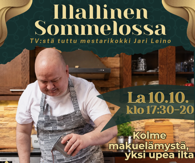 Illallinen Sommelossa 10.10.